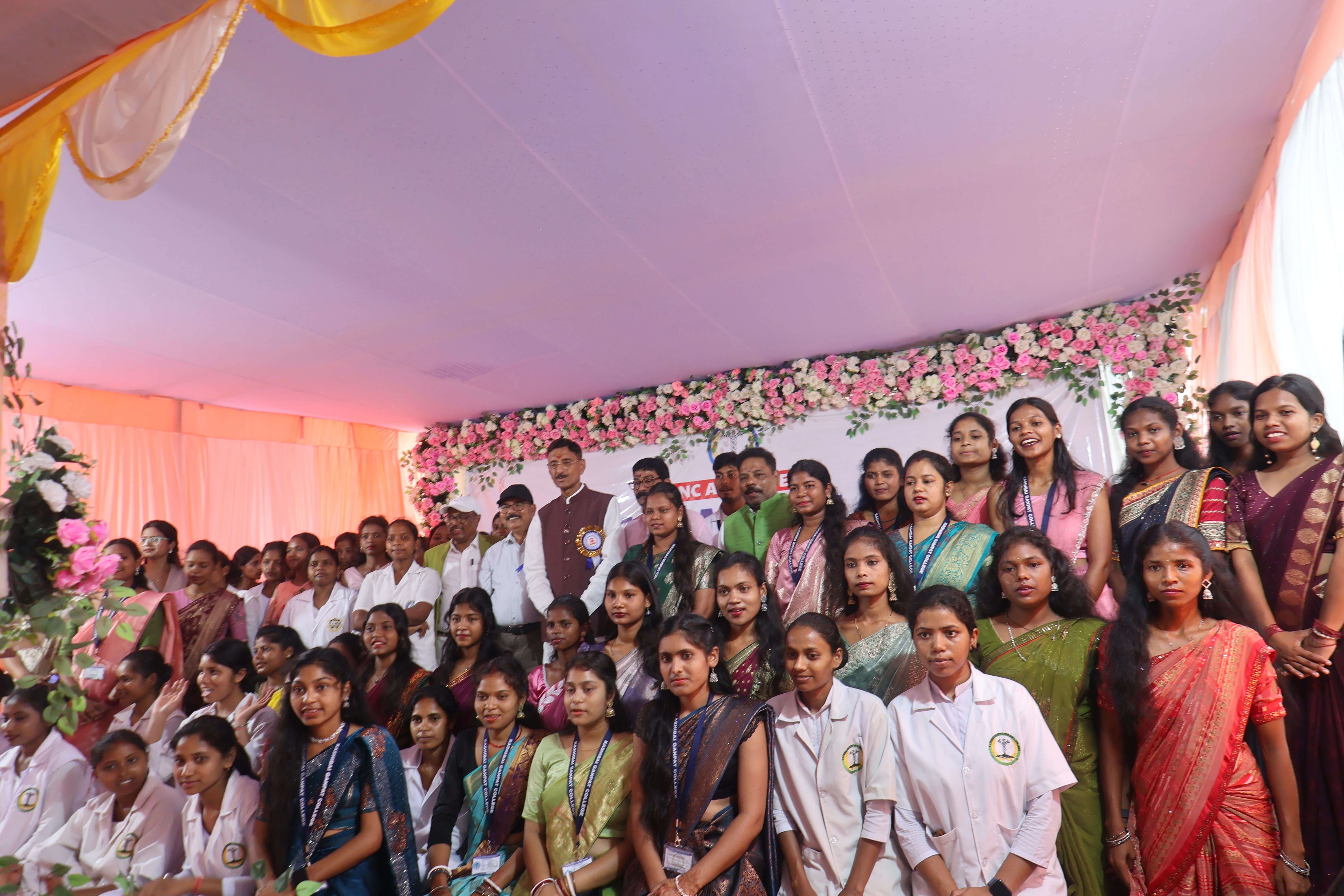 Our studets with Shri Sanjay Seth Ji (Minister of State for Defence, India) & Shri Suresh Baitha Ji (Kanke MLA) during annual function 2026